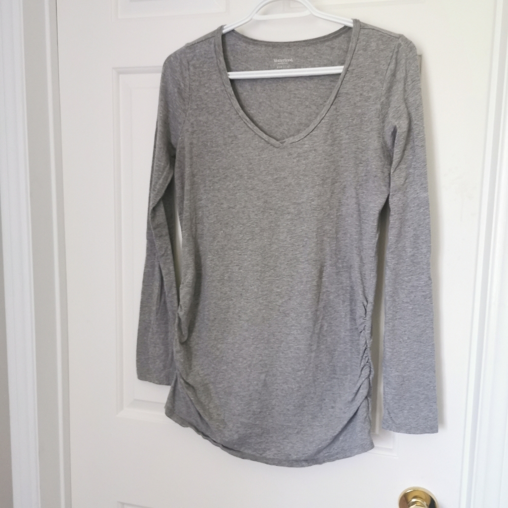 Motherhood maternity long sleeve shirt size S